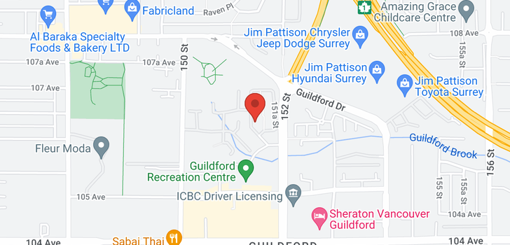 map of 107 10662 151A STREET